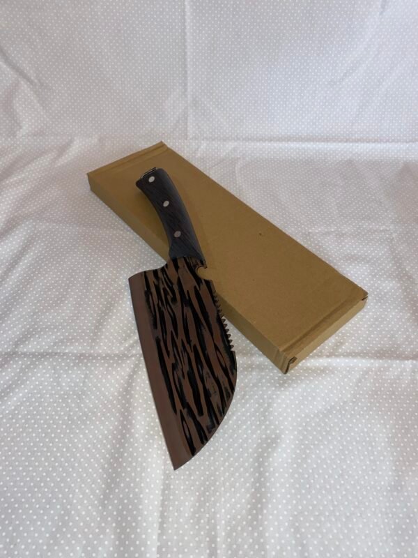 Cuchillo de Acero Inoxidable Estilo Tiger Flame