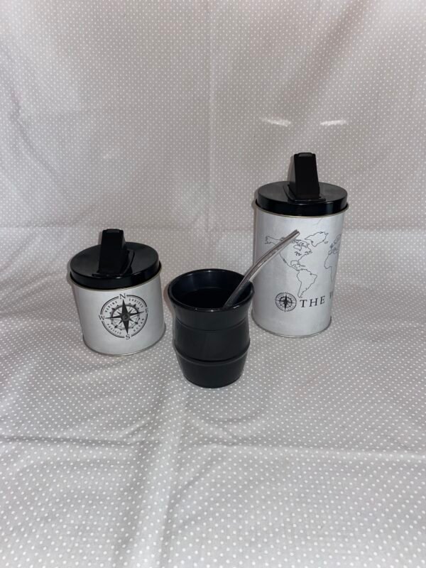 Juego de Yerb Azuc Mate Saturno
