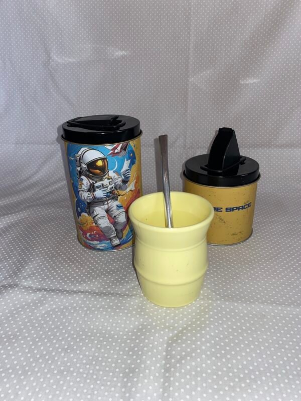 Juego de Yerb Azuc Mate Saturno