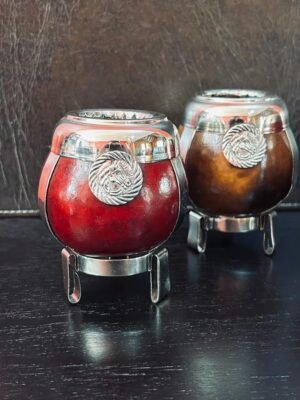 Mate Porito con Pie de Alpaca