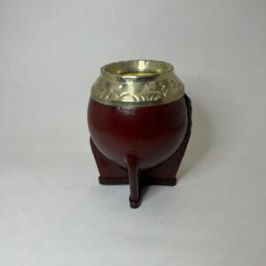 Mate Torpedo con Virola de Alpaca Cincelada