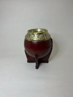 Mate Torpedo con Virola de Alpaca Cincelada