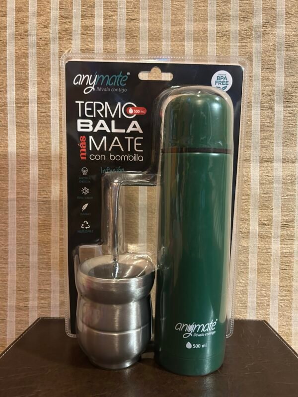 Kit Matero Termo+Mate+Bombilla