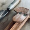 Cuchillo Artesanal c/ Funda de Cuero