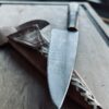 Cuchillo Artesanal c/ Funda de Cuero