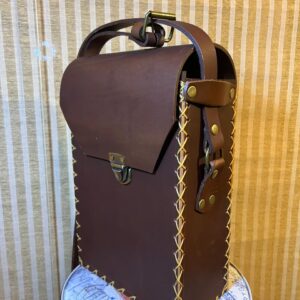 Bolso Matero 100% Cuero Suela