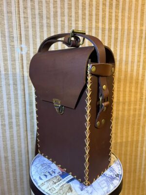 Bolso Matero 100% Cuero Suela