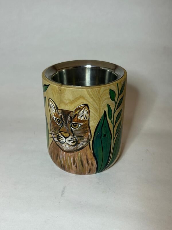 Mates Pintados a Mano – Colección Flora y Fauna de Chiloé