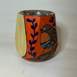 Mates Pintados a Mano – Colección Flora y Fauna de Chiloé