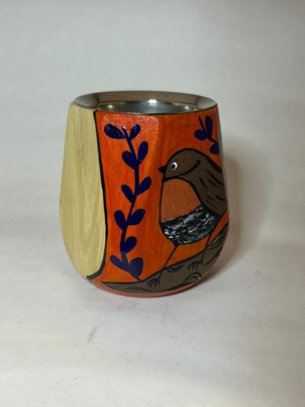 Mates Pintados a Mano – Colección Flora y Fauna de Chiloé
