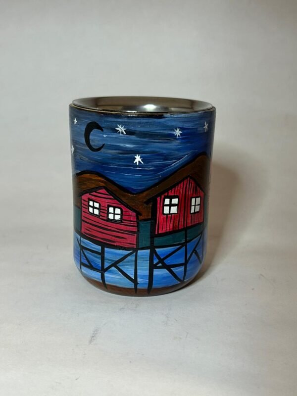 Mates Pintados a Mano – Colección Flora y Fauna de Chiloé