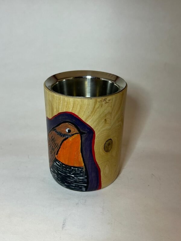 Mates Pintados a Mano – Colección Flora y Fauna de Chiloé