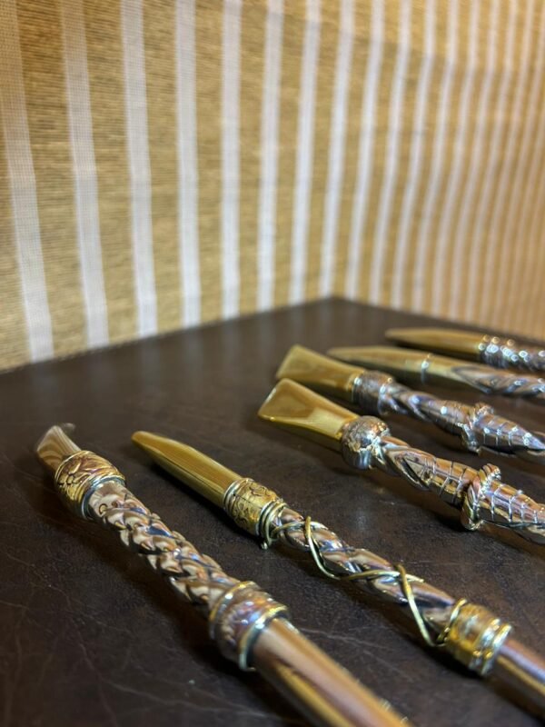 Bombillones 100% Alpaca y Bronce