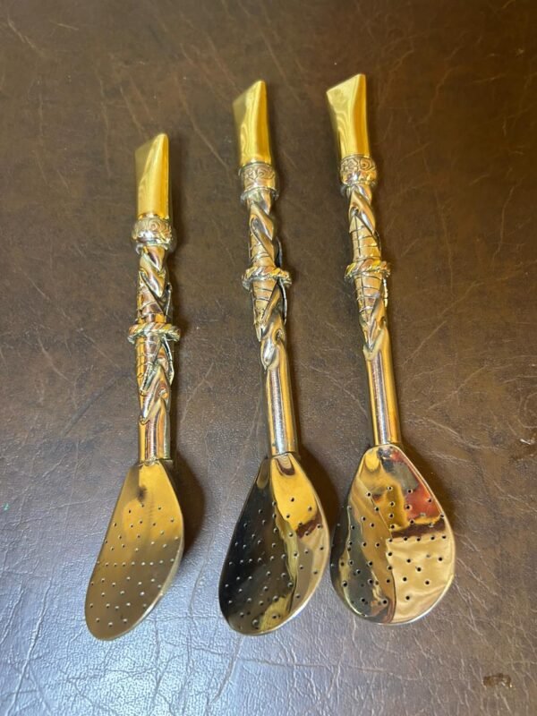 Bombillones 100% Alpaca y Bronce