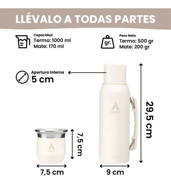 Kit Termo Handle 1000 ml + Mate – LUKOUT