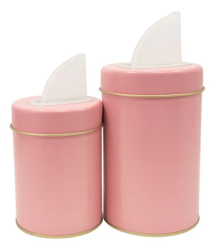 Yerbero de Lata 500 grs – Rosa, Mimetizado y Negro