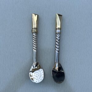 Bombillón Recto Pequeño de Alpaca