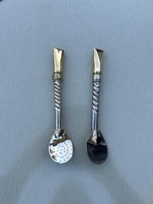 Bombillón Recto Pequeño de Alpaca