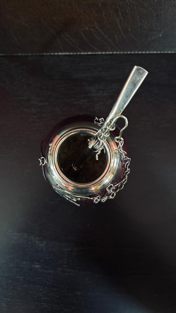 Porongo Pescador - Detalles Artesanales en Alpaca