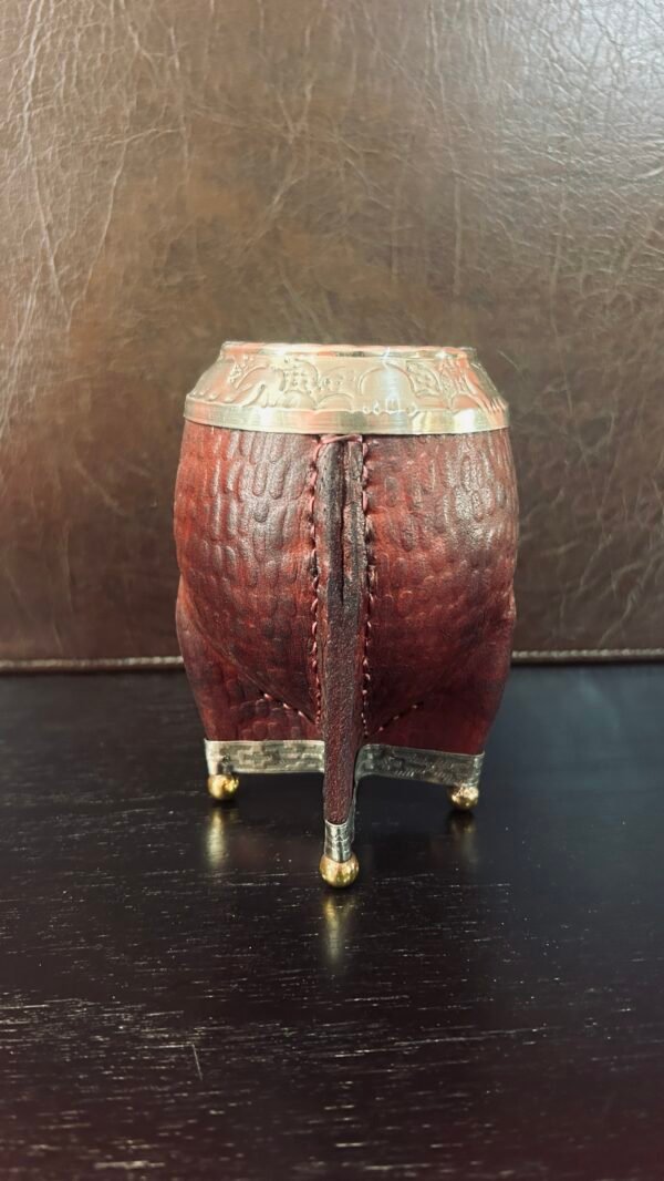 img_4014 Torpedo cuero Croco - Alpaca Cincelado