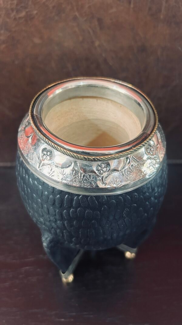 img_4019 Torpedo cuero Croco - Alpaca Cincelado