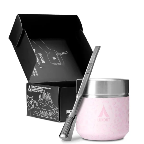 Mate térmico Tronador 180 ml + Caja