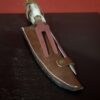 Cuchillo Artesanal Gaucho con Chaira y Tenedor Parrillero