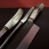 Cuchillo Artesanal Gaucho con Chaira y Tenedor Parrillero