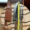 Cuchillo Artesanal y Tenedor Trinchante Gaucho