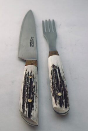 Set Cuchillo y Tenedor – Mango de Asta