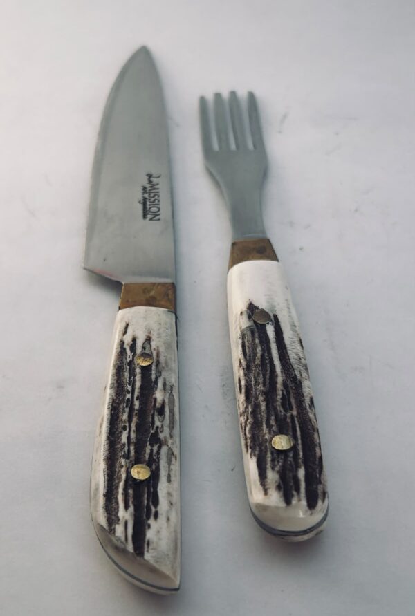 Set Cuchillo y Tenedor – Mango de Asta