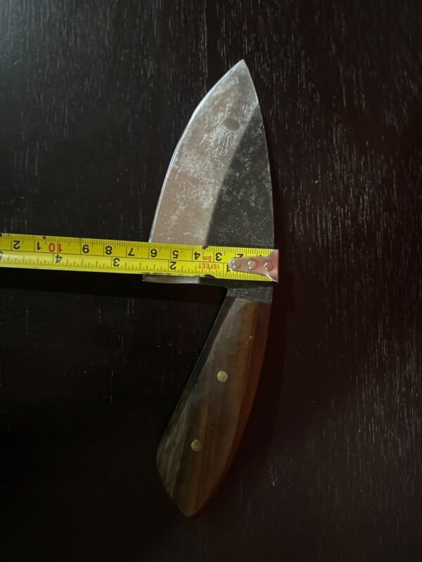 Cuchillo Artesanal Tipo Coquero – Mango de Madera
