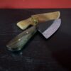 Cuchillo Artesanal Tipo Coquero – Mango de Madera